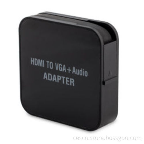 HDMI AM、VGA and 3.5 audio adapter